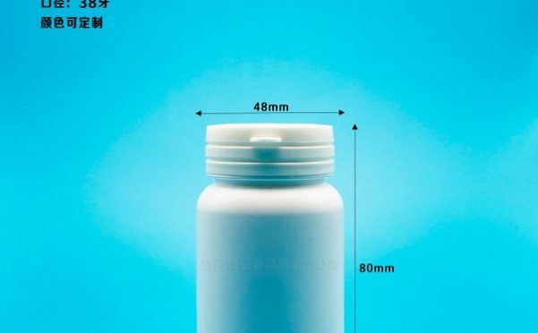 80ml PE圆柱瓶  38牙撕拉盖